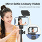 Ulanzi ST-30 Phone holder for tripod with selfie/vlog mirror
