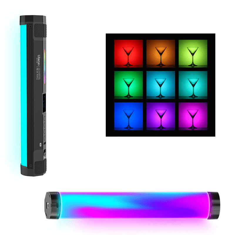 ulanzi vl110 LEDライト RGB LED Tube Light 9.4