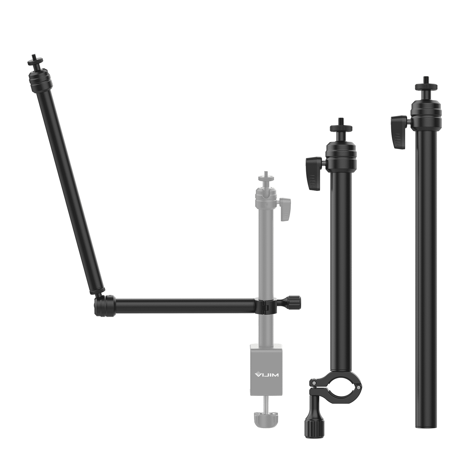Walimex Telescopische Arm Met Handgreep 63-163 Cm - Ideaal Voor Bovenverlichting