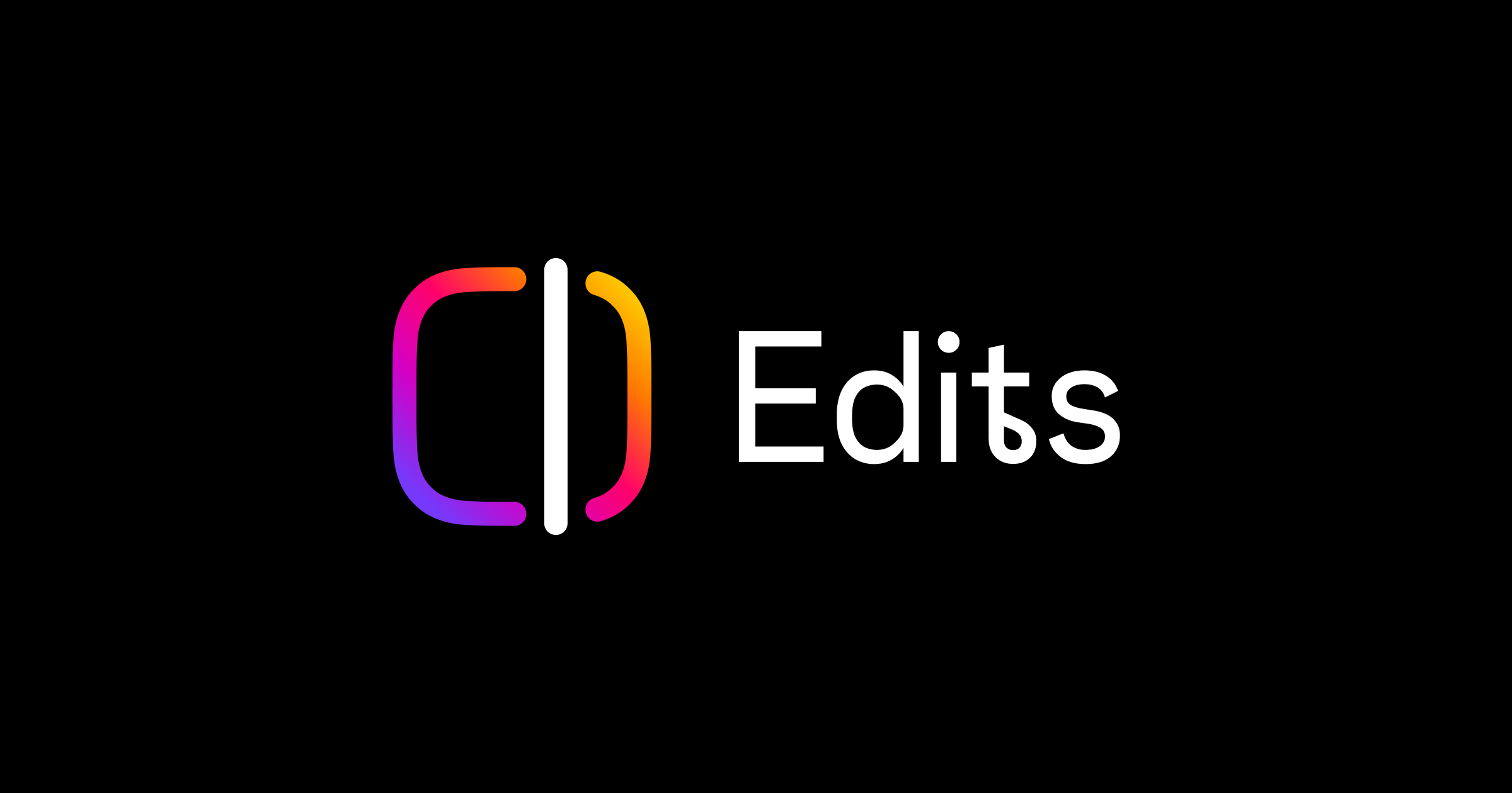 Carrossel de atualizações do app Edits