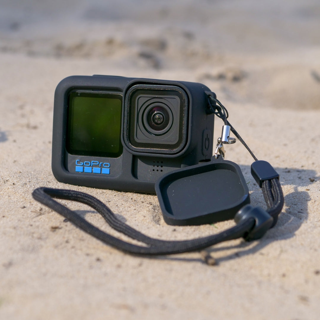 Supporto Gopro Subacqueo Supporto Action Cam Subacqueo Doppio Per GoPro, DJI E Altre - Con Impugnature A Sfera E Viti Incluse Supporto Per Videocamera - Foto 8