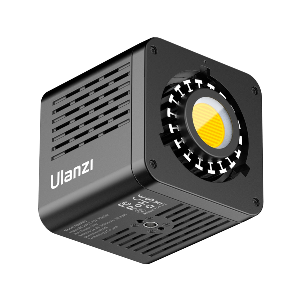 Ulanzi 40W PRO COB Lamp Bi-Color with battery & USB-C - up to 50W