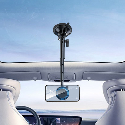 Ulanzi ZJ06 Smartphone Magsafe-mount met Zuignap - Uitschuifbaar tot 34cm - Telefoonhouders