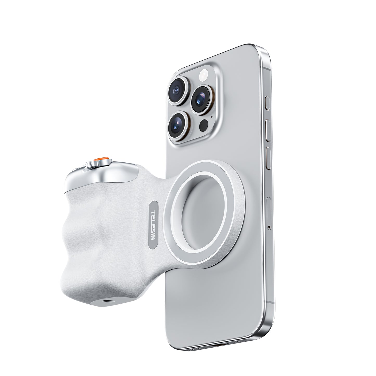 Telesin Fun Shot Magnetic Grip 2 - White