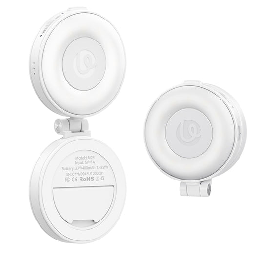 Ulanzi LM23 Smartphone Ring Light V2 met Magsafe - Wit - Videoverlichting