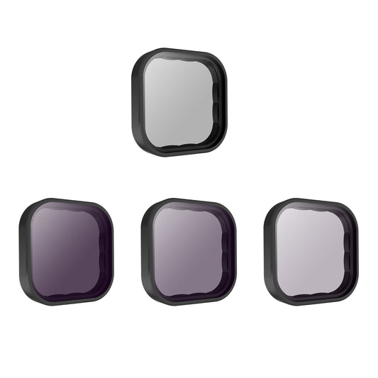 Telesin Lens Filter Kit voor GoPro 13 - CPL+ND8/16/32 - GoPro filters