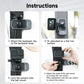 Telesin Backpack clip voor action cam - Magnetisch - Telefoonhouders