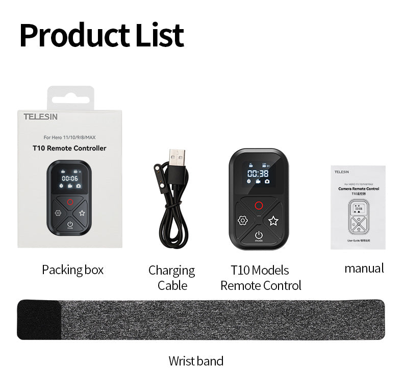 Gopro wifi remote shops charging cable