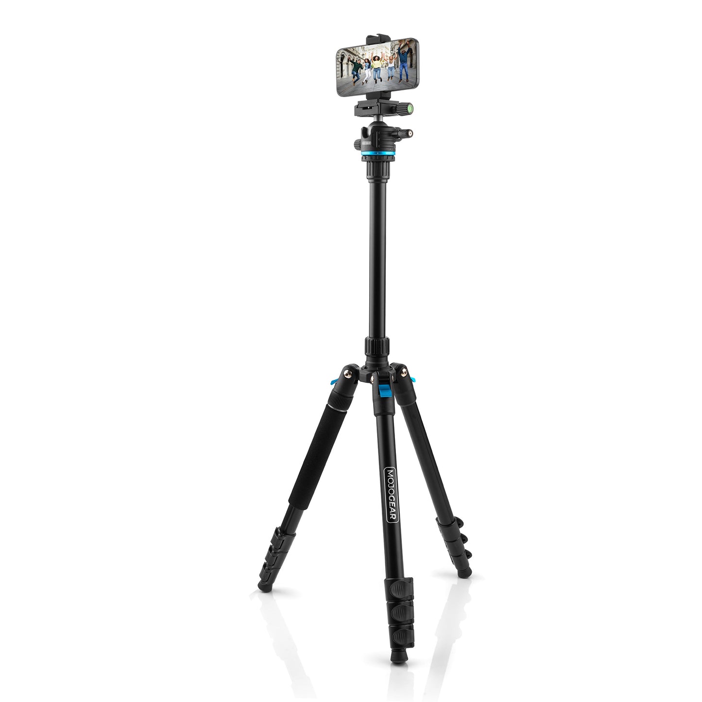 MOJOGEAR Swift Fotostatief 175cm met monopod voor Camera en Smartphone