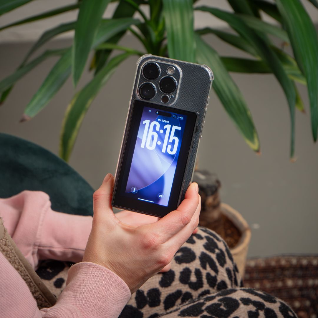 MOJOGEAR VS4 Touchscreen Selfie Vlog Monitor - Black
