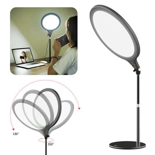 VIJIM K1 Desktop lamp with stand for streaming, YouTube and video calling