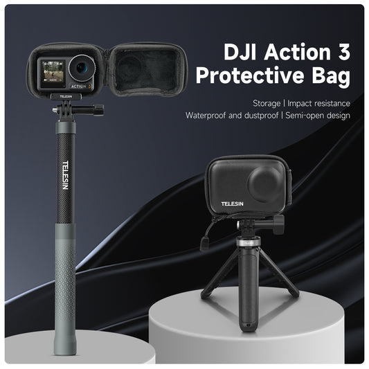 Telesin opberghoes voor DJI Osmo Action 3/ Osmo Action 4/ Osmo Action 5 - GoPro Cases & behuizingen