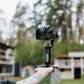 Hohem iSteady V2S smartphone gimbal met AI-sensor en lampje