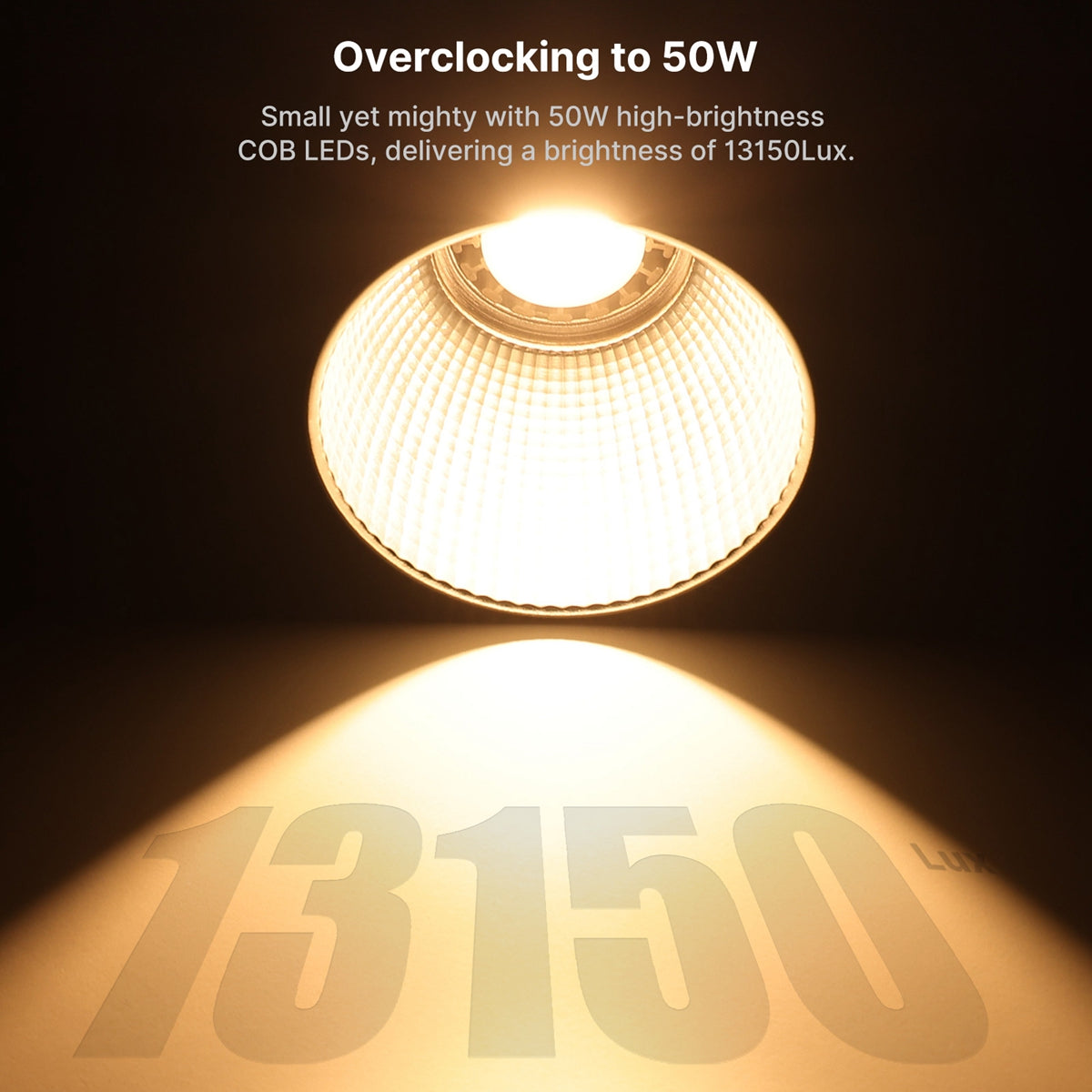Ulanzi 40W PRO COB Lamp Bi-Color with built-in battery