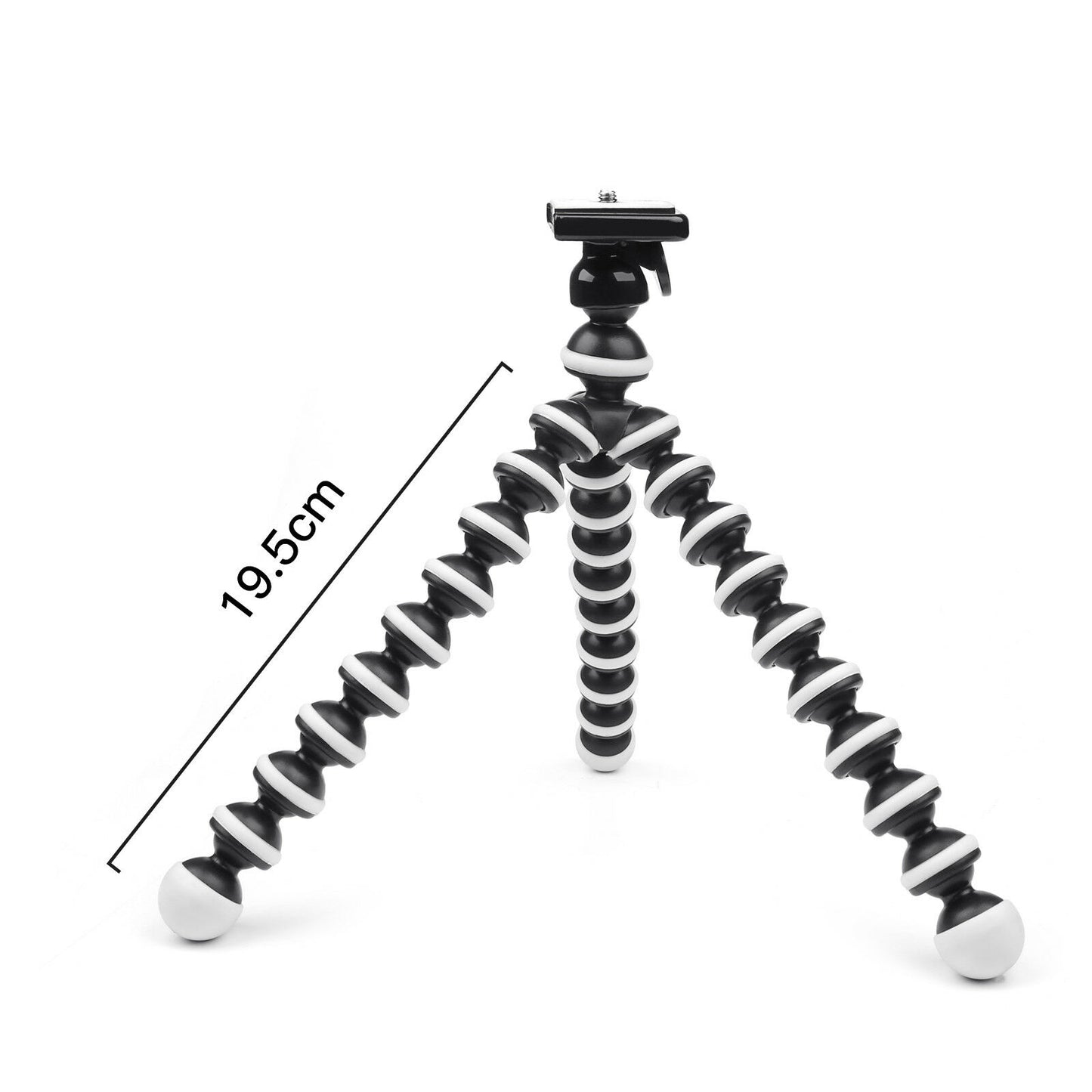 Flexibel mini-statief met extra flexibele poten - Medium - Magnetische telefoonhouder