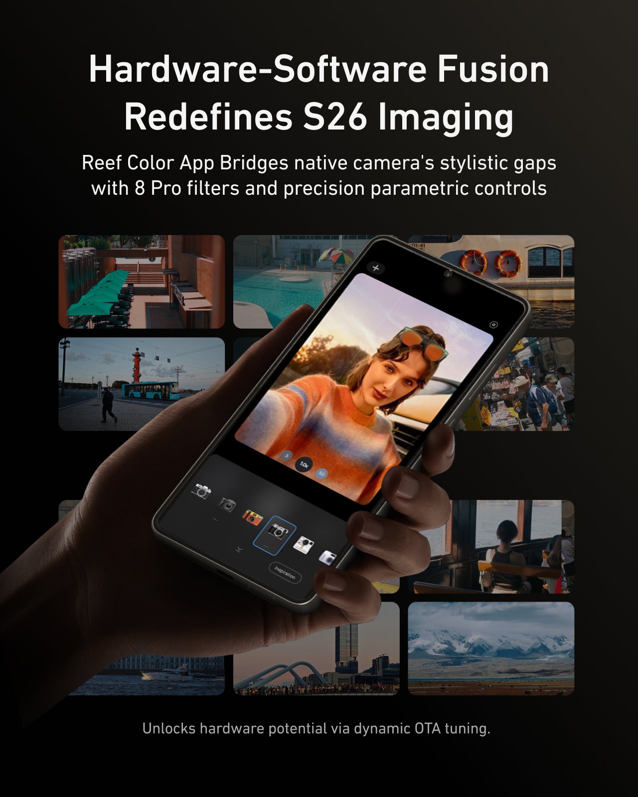 Telesin Master Grip voor Samsung S26 Ultra - Creator Combo met lamp en filter - Zwart
