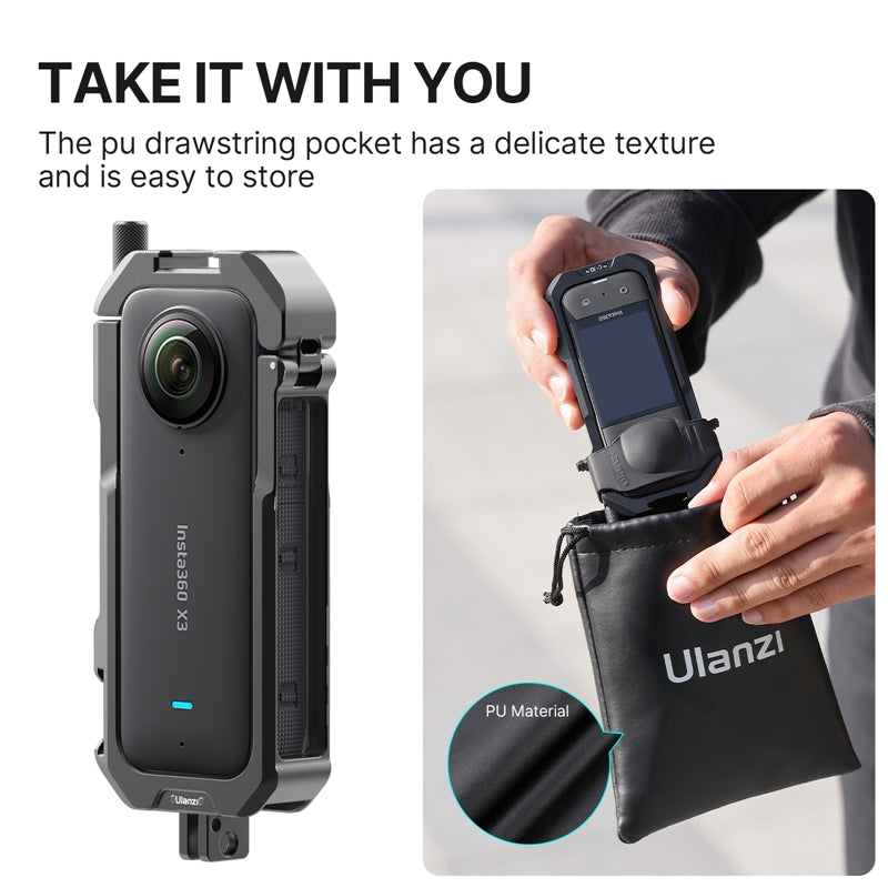 Ulanzi C-X3 Metal Cage for Insta360 X3