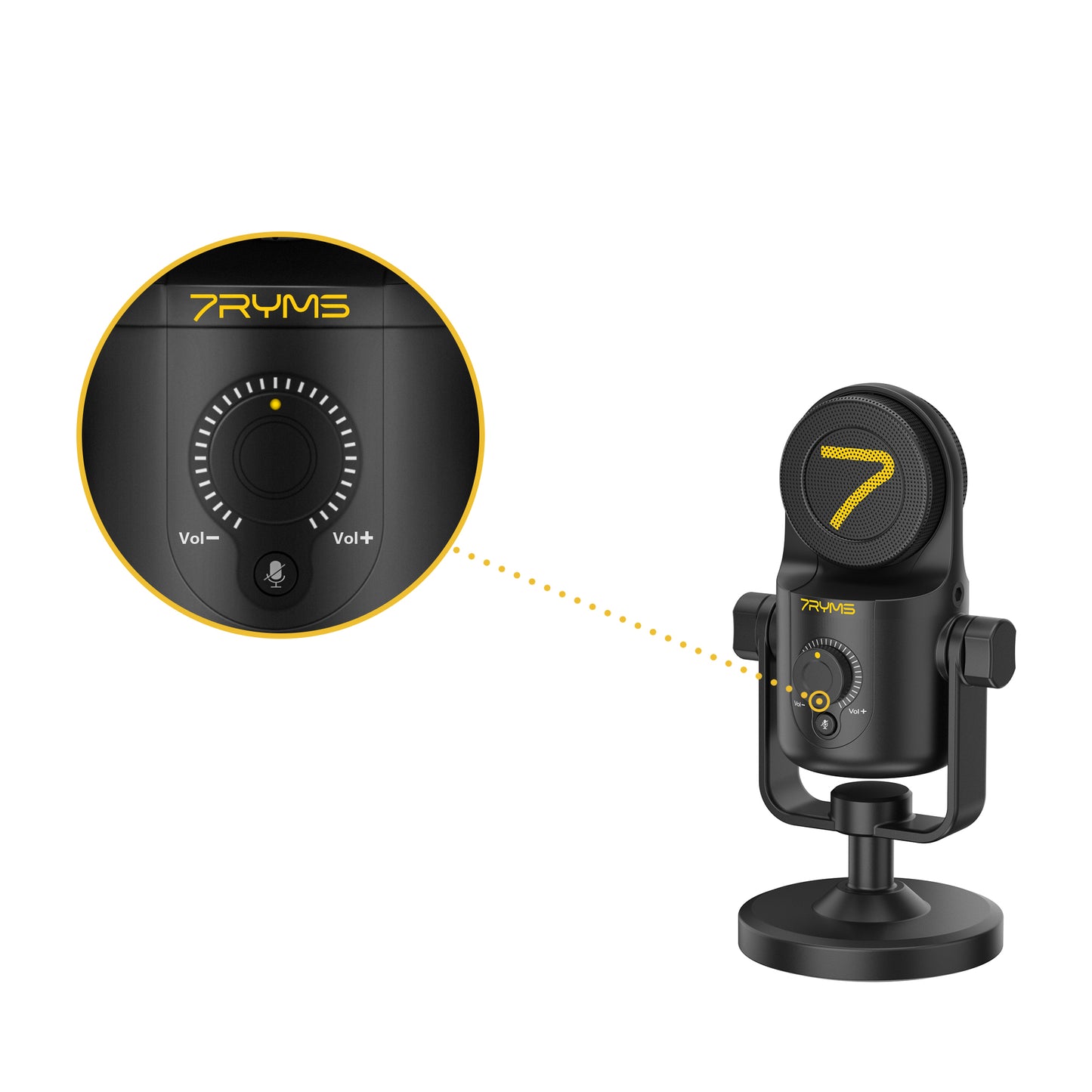 7RYMS SR-USB Mini Condenser USB Microphone