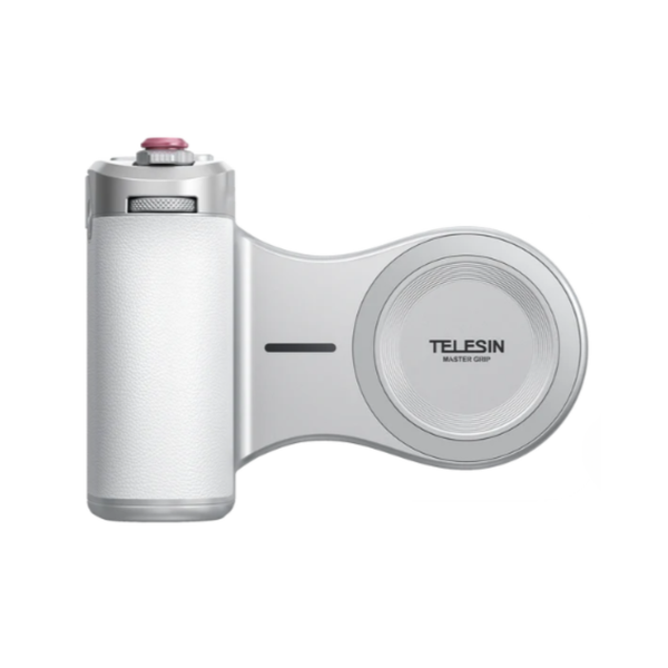 Telesin Master Grip for iPhone 17/16/15/14/13/12 - White | MOJOGEAR