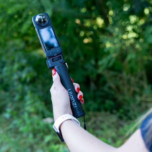 Ulanzi MT98 Opvouwbare Invisible Selfiestick voor Insta360 - Selfiesticks