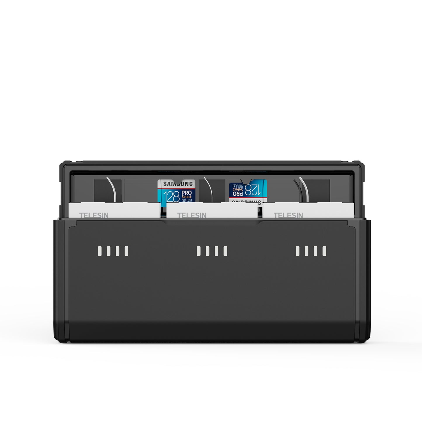 Telesin Pocket Triple Charging Case with 2 Batteries - for GoPro 13
