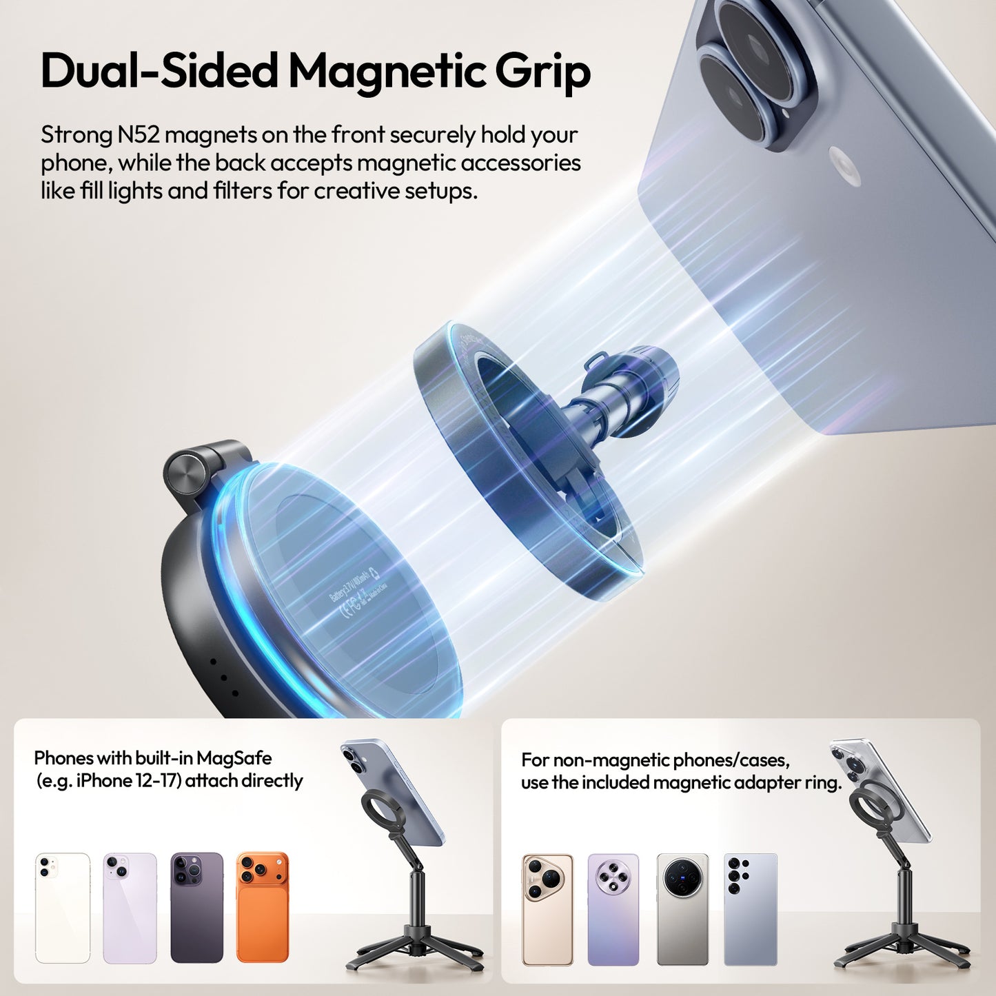 Ulanzi MT71 Magnetic Mini Selfie Stick