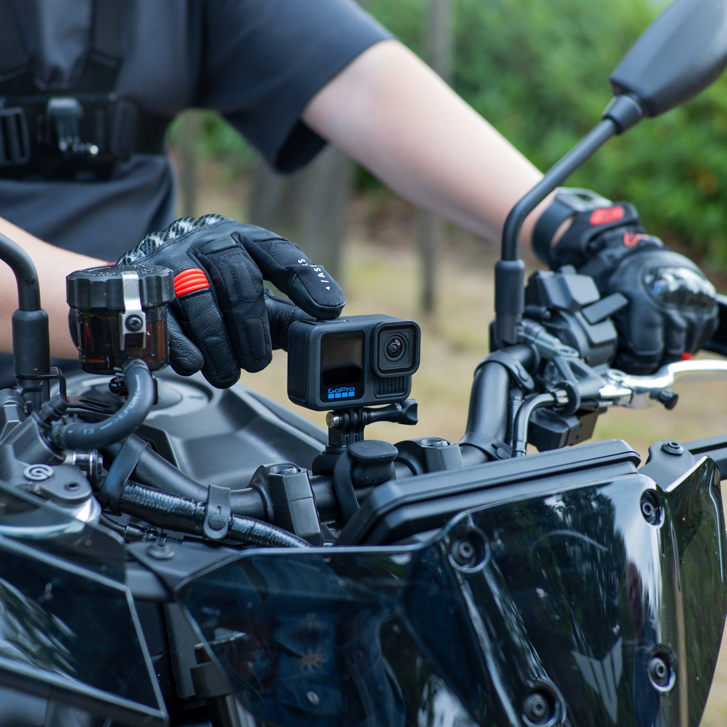 MOJOGEAR Buisklem voor action cam Metaal 360° - 15 tot 33mm -