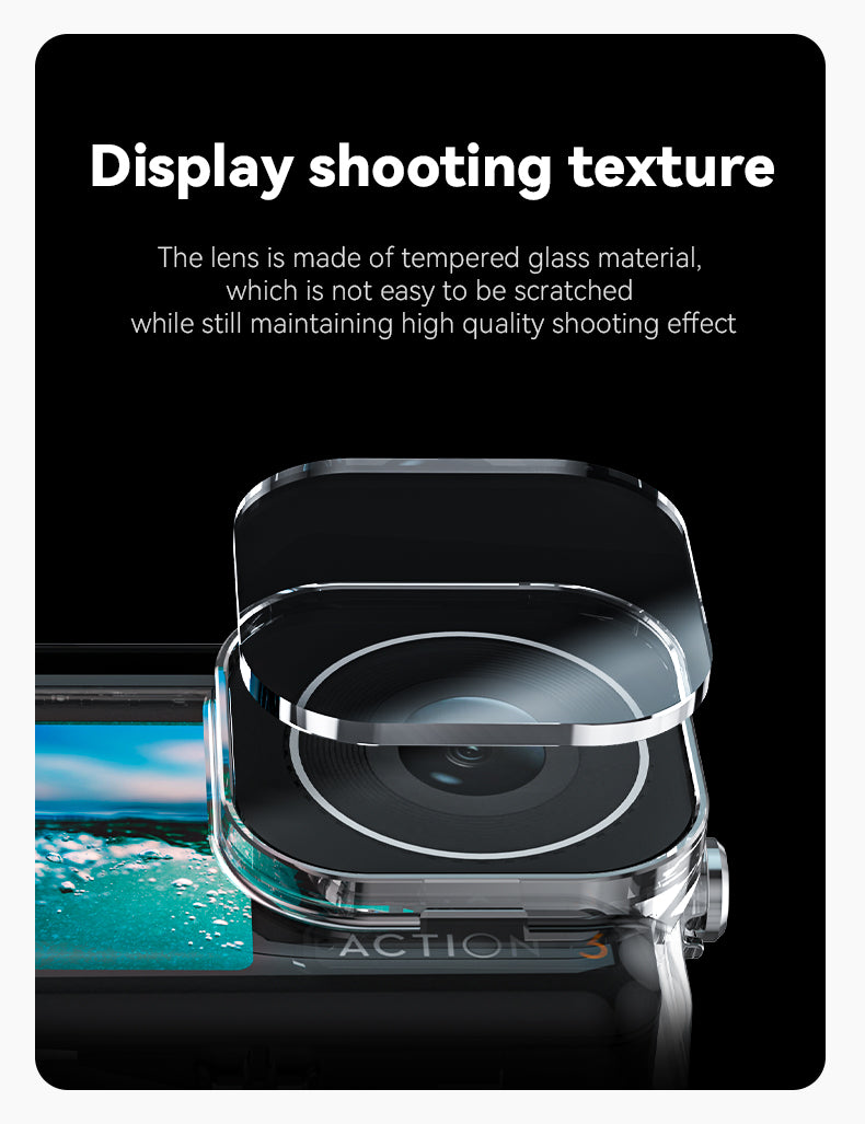 Telesin waterdichte case voor DJI Osmo Action 3/4/5