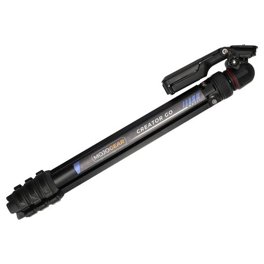 MOJOGEAR Creator GO Video - Lichtgewicht reisstatief 153 cm - Statieven en toebehoren