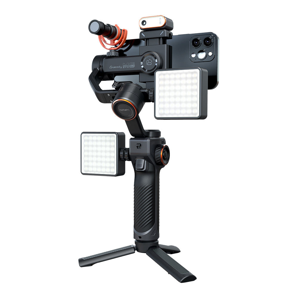 Hohem iSteady M6 ジンバル Hohem iSteady M6 – AI Tracking Gimbal for Android & iPhone