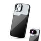 MOJOGEAR 17mm lens case for iPhone 13 and 14 - Black/Grey