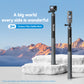 Telesin 3 meter Premium Selfie Stick voor GoPro - Carbon