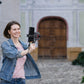 Sevenoak SK-PSC3 Movo 360º draaibare telefoonhouder met cold shoe-mount & handvat - Telefoonhouders