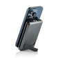 MOJOGEAR NovaMag All-in-1 Powerbank 10,000 mAh – Wireless Qi2 & Built-in Cables – Gray