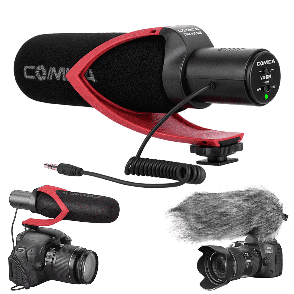 Comica CVM-V30 PRO richtmicrofoon voor camera