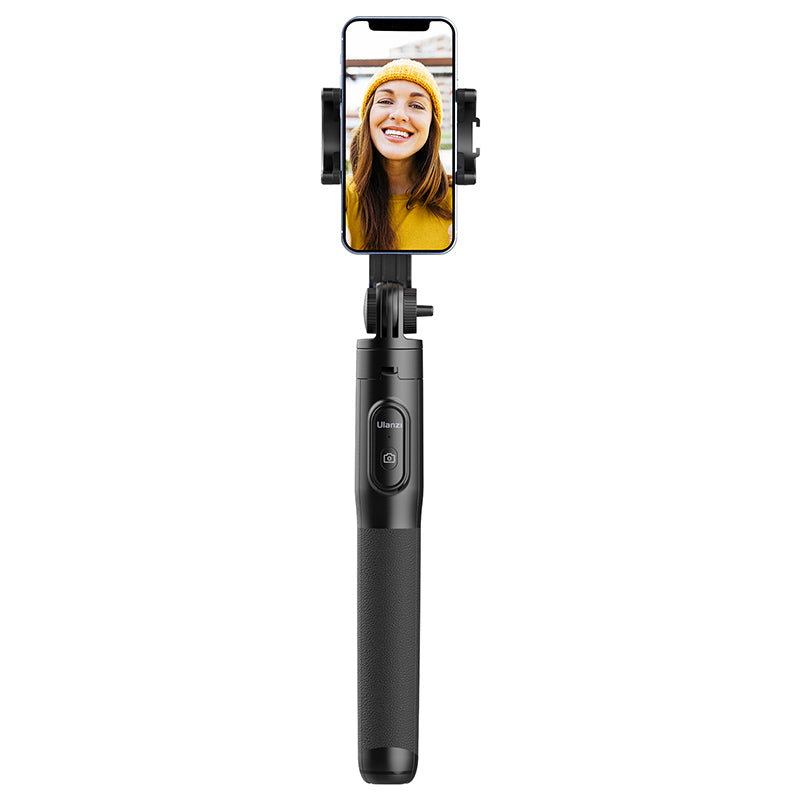 Ulanzi SK-03 Selfie Stick Statief 160 cm met klem en Bluetooth remote - Selfiesticks