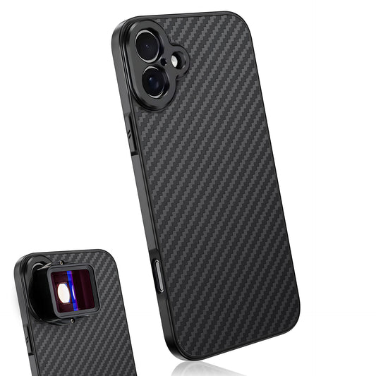 MOJOGEAR 17mm lens case voor iPhone 16 - Carbon - Overige producten