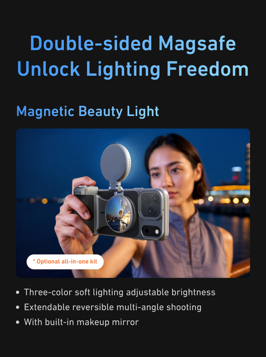 Telesin Master Grip voor iPhone 17 Pro Max - Standard Kit - Handgrips