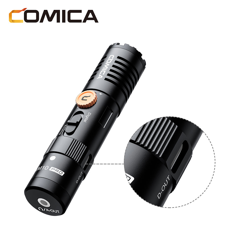 Comica VM10 Pro compacte microfoon voor telefoon en camera - met 3.5mm en USB-C