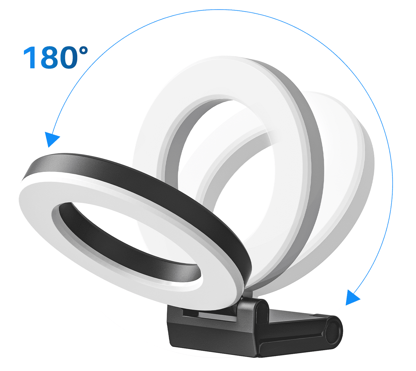 VIJIM CL07 Laptop Ring Light with Clamp