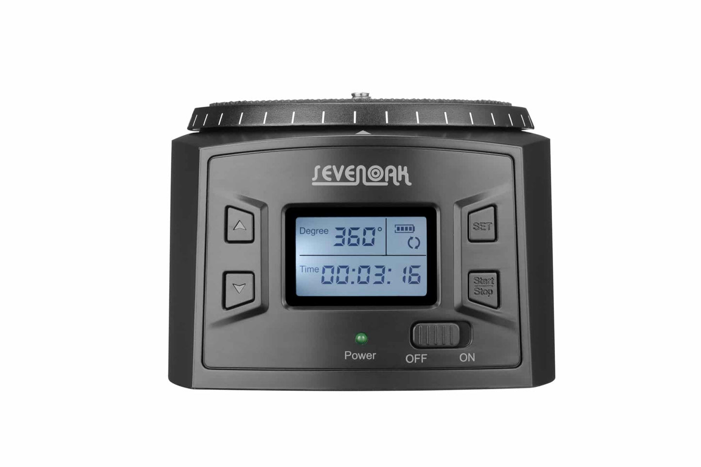 Sevenoak 360 graden elektronische panoramakop SK-EBH2000