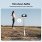 Telesin Selfiestick Statief voor smartphone met remote - Wit
