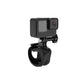 Telesin silicone tube clamp with mount for action camera - Black