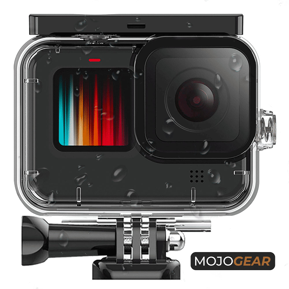 MOJOGEAR Waterproof housing for GoPro 9 / 10 / 11 / 12 - waterproof up to 50 meters