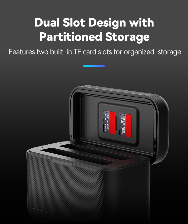 Telesin Charging Box for Insta360 X3 Batteries (2 slots)