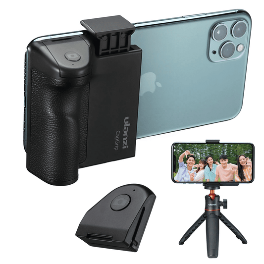 Ulanzi CapGrip smartphone camera grip with Bluetooth remote shutter