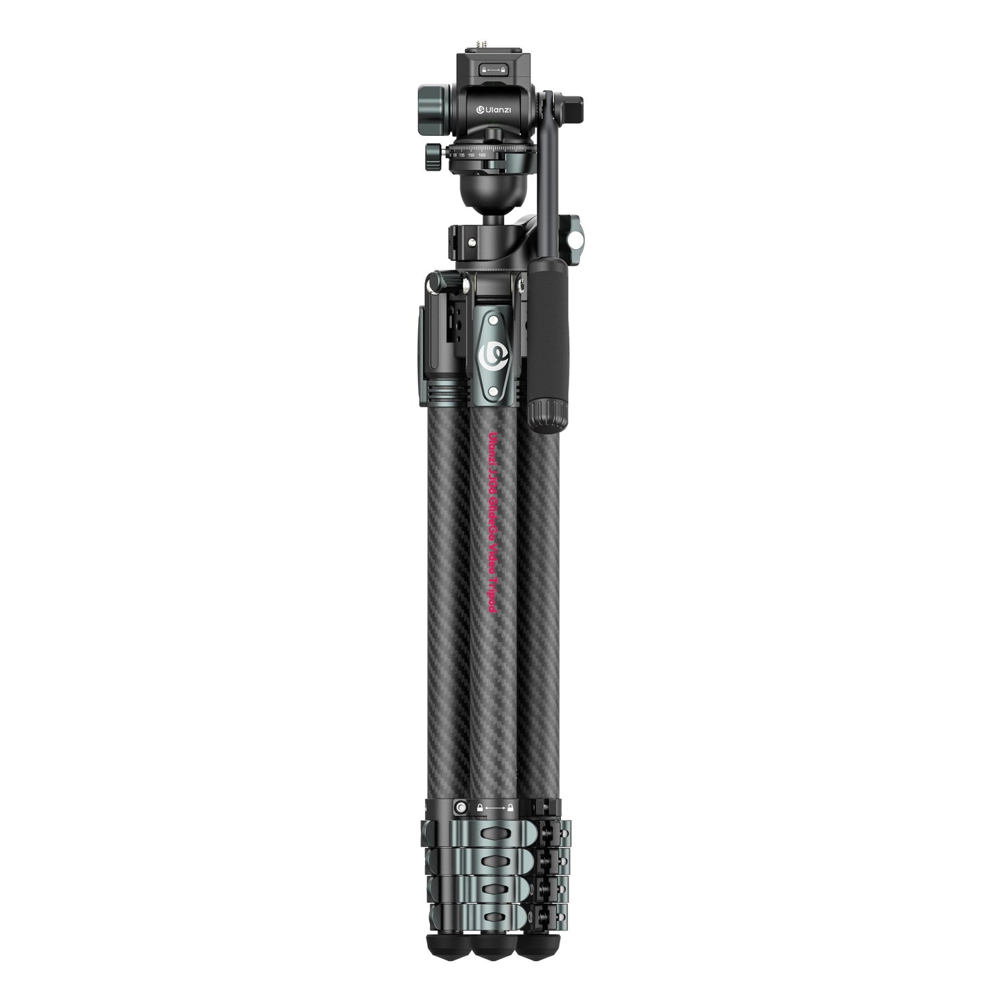 Ulanzi GlideGo JJ06 Video Tripod met kantelbare arm - Carbon - Grote statieven
