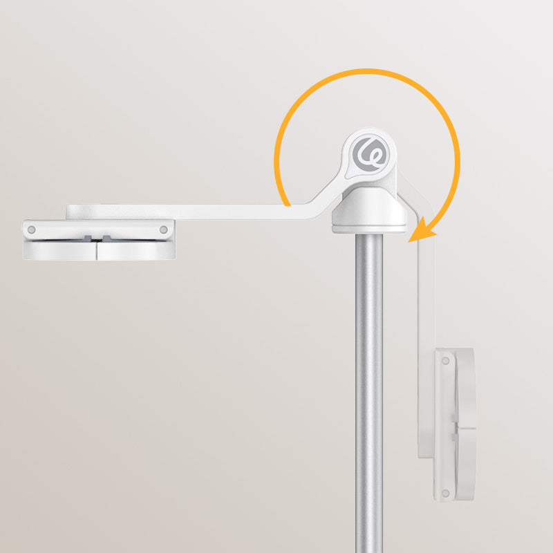 Ulanzi TT88 Overhead smartphone selfiestick - Wit - Selfiesticks