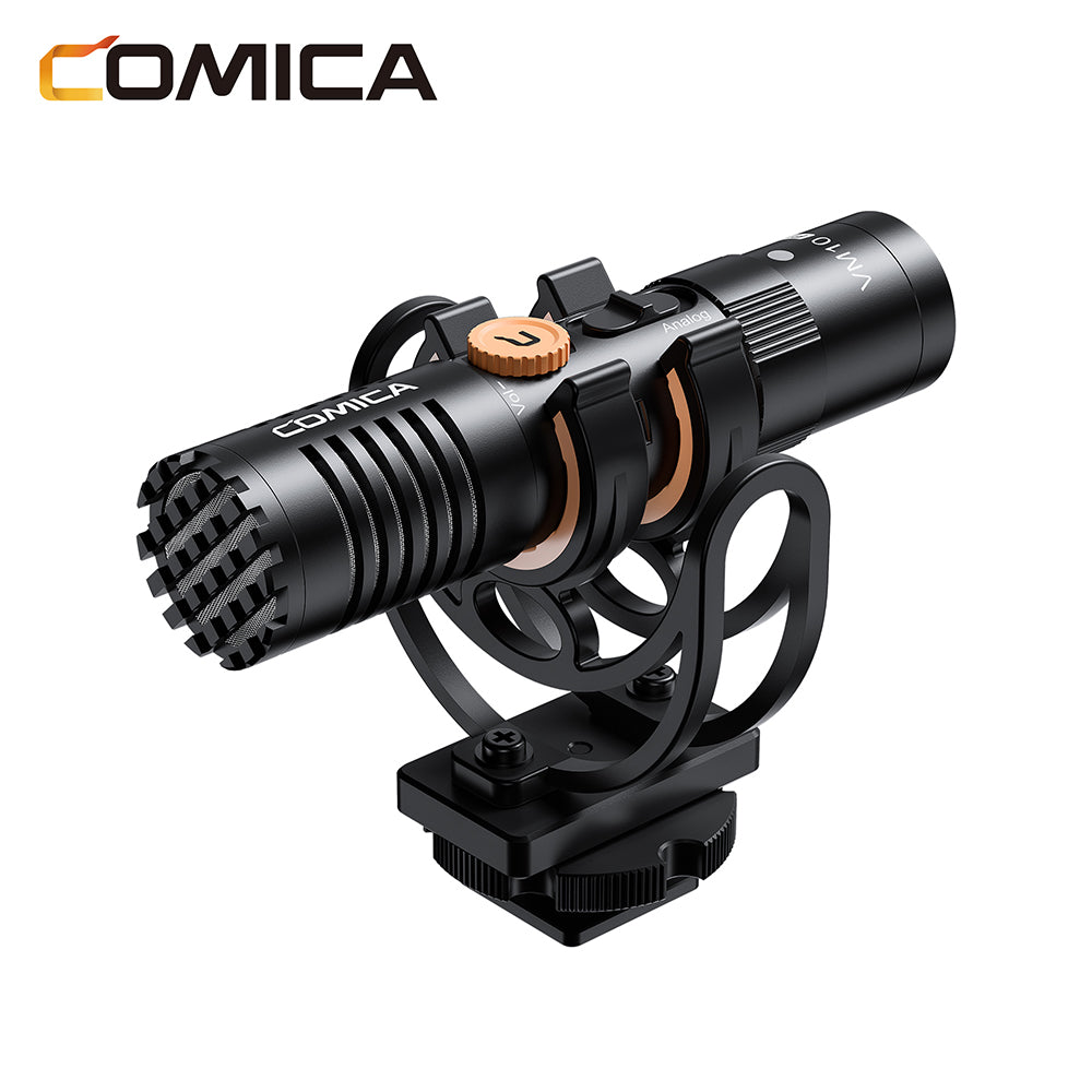 Comica VM10 Pro compacte microfoon voor telefoon en camera - met 3.5mm en USB-C