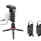 BOYA WM4 Pro K2 draadloze microfoon met 2 zenders - voor smartphone / camera / PC